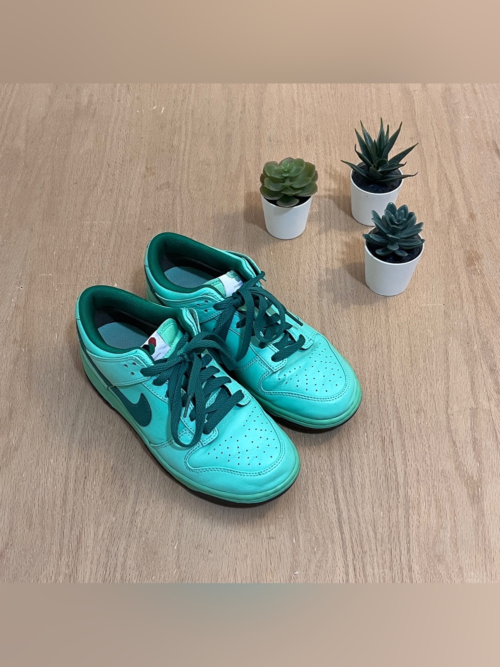 Nike Women's Dunk Low Premium Basic 'Olympic' (Tourmaline) Sneakers from 2008